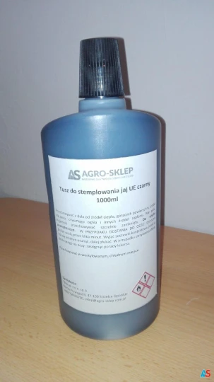 Tusz do stemplowania jaj 1000ml - CZARNY