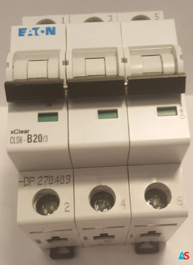 Wyłącznik nadprądowy 3P B 20A 270409