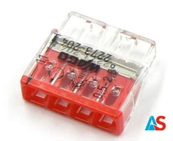 WAGO Szybkozłączka 4x 0,5-2,5mm2 2273-204