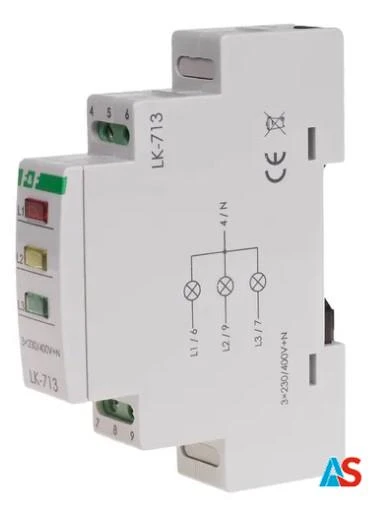 Lampka modułowa 3-fazowa KOLOR LK-713K FF