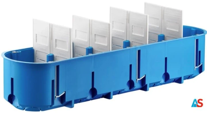 Puszka podtynkowa pięciokrotna 60mm P5x60D