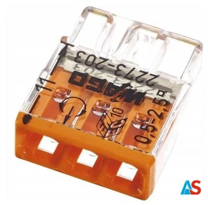 WAGO Szybkozłączka 3x 0,5-2,5mm2 2273-203