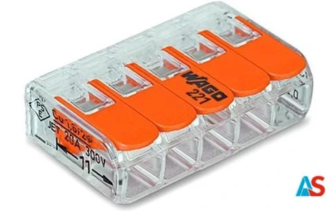 WAGO Szybkozłączka 5x0,2-4mm2 221-415