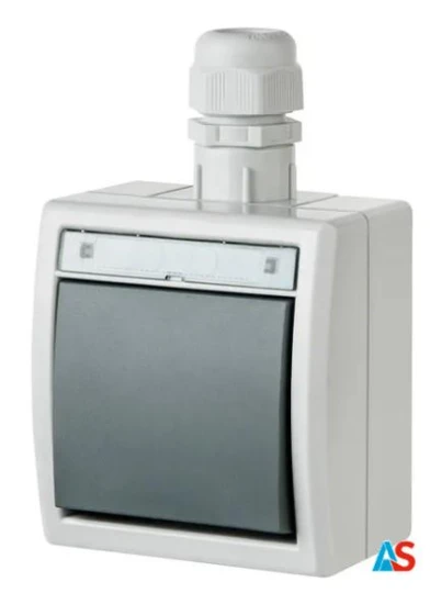 Łącznik 1-biegunowy (schodowy) IP65 1201-65