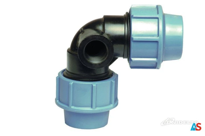 Kolano PE z gwintem wewnętrznym 32 x 32 x 1/2