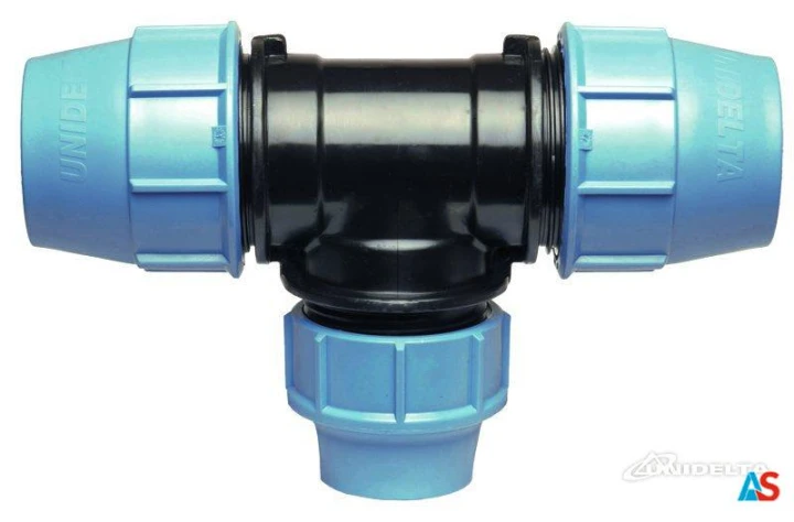 Trójnik redukcyjny PE 63 x 25 x 63 Unidelta