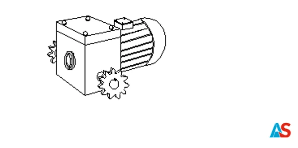 Silnik RW 45-1-09\400-460\3\97
