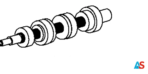 Oś wyłącznika krańcowego RSU RW45-400 Ridder