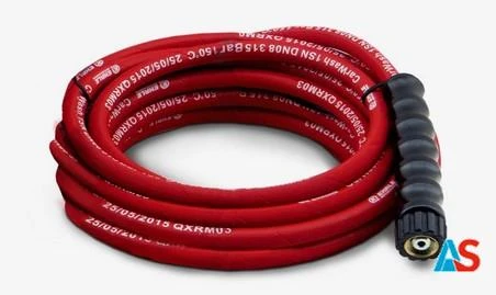 EHRLE Wąż wysokociśn. 15 m, HSC M22x1,5, DN10, 315 bar, czerwony z 1 końcówką