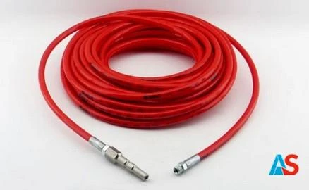 wąż wysokociśnieniowy termoplastyczny czerwony DN05 20m 1/8 