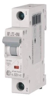 EATON Wyłącznik nadprądowy 1P B 20A 6kA AC xPole Home HN-B20/1 194822