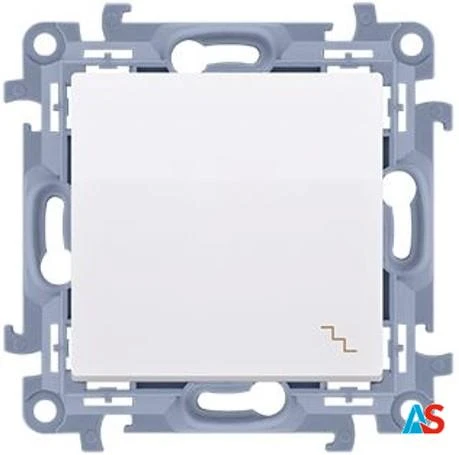 Simon 10 Łącznik schodowy 10AXbiały CW6.01/11