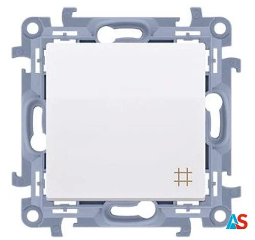 Simon 10 Łącznik krzyżowy 10AX IP20 biały CW7.01/11