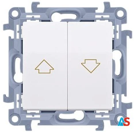 Simon 10 Łącznik żaluzjowy 10A IP20 biały CZW1.01/11