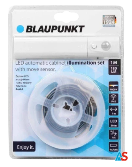 BLAUPUNKT Taśma LED Cabinet Light Set 4000K zasilanie 4xAAA naturalna biała
