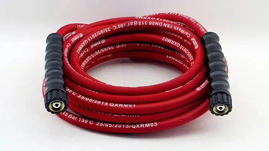 EHRLE Wąż wysokociśn. 10m M22x1.5 315 bar, czerwony