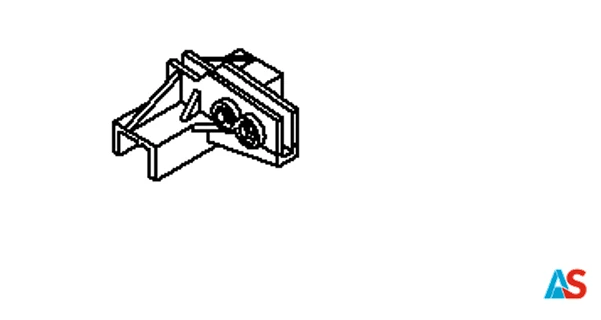 Łącznik od strony gniazda dla rusztu typu