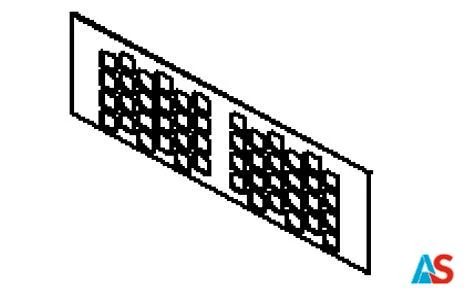 Taśma jajowa 12 Perf. (40cm)