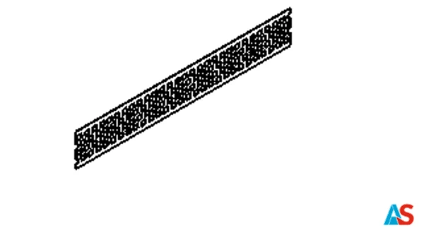 Taśma jajowa PVC 150x1,9mm 4 Perf. (15cm)