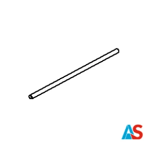 Oś wałka dociskowego 12*330