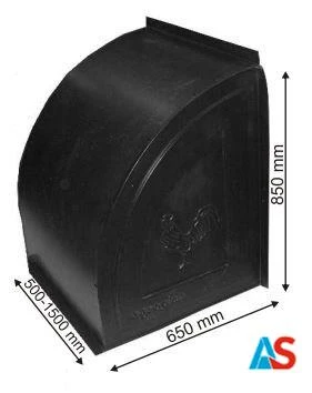 OS3 osłona na wentylator ścienny od fi 500 do 710