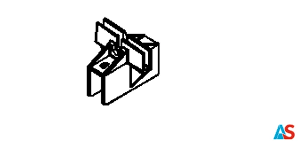 Łącznik od strony ściółki dla rusztu typu 05 18mm