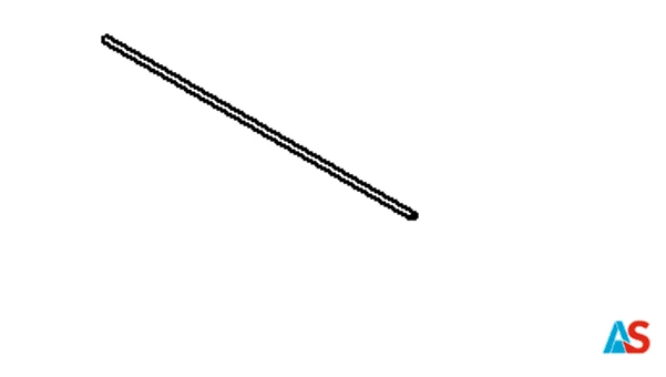 Pręt szczotki 10*625 modułu zawracania VB55