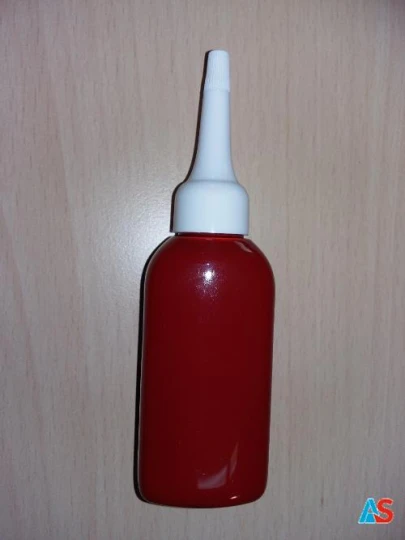 Tusz CZERWONY z certyfikatem do przemysłu spożywczego.