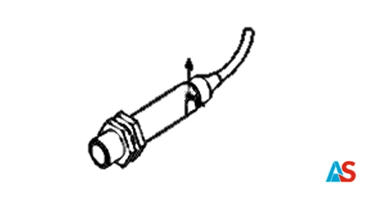 Czujnik M12x1 L50mm przewód 5m
