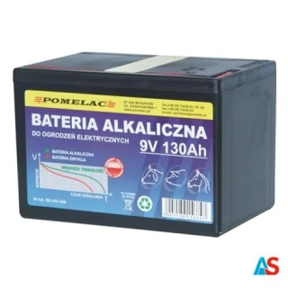BATERIA ALKALICZNA 9V 130Ah