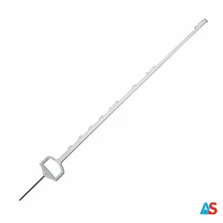 Słupek ze strzemieniem L1430 dwa gwoździe kolor khaki