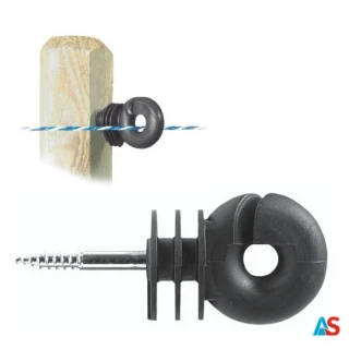 Izolator okrągły fi6 / 25szt. (drut,plecionka,taśma-drewno) 103-010-010