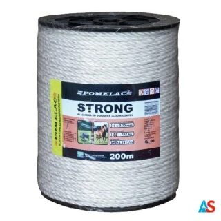 Szpula z plecionką BIAŁA, 5,5 mm / 200 m