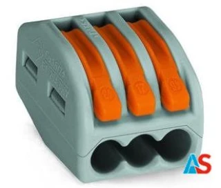 WAGO Szybkozłączka 3x0,08-4mm2 222-413