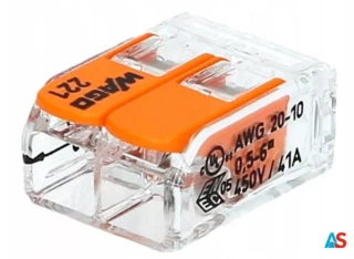 WAGO Szybkozłączka 2x0,5-6mm2 221-612