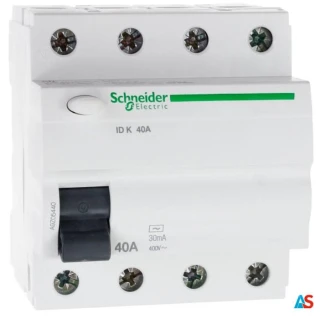 Wyłącznik różnicowoprądowy 4P 4 0A 0,03A A9Z05440