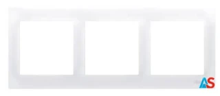 Simon 54 Premium Ramka potrójna biała DR3/11