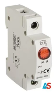 Lampka modułowa LED KLI-R czerwona 23320