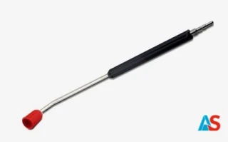 Lanca zraszająca VA 1200mm zagięta pod kątem 15 °, złączka KEW, osłona dyszy czerwona 1/4 