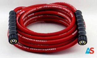 EHRLE Wąż wysokociśn. 40m DN10 315 bar, czerwony - z 2 końcówkami M22 x 1,5