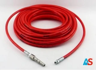 Wąż wysokociśnieniowy termoplastyczny czerwony DN05 15m 1/8 