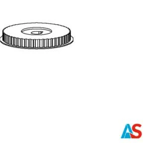 Duży bloczek z trybami dla przekładni de Gier Z48 cm, plastikowy.