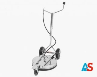 Urządzenie do czyszczenia powierzchni ze stali nierdzewnej ø520mm z 2 dyszami płaskostrumieniowymi 1503, 3-kołowymi oponami pneu