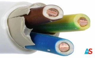 Przewód instalacyjny YDY 3x2,5 żo 450/750V