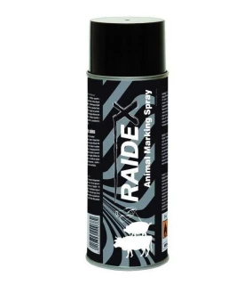 Spray do znakowania RAIDEX 400 ml czarny