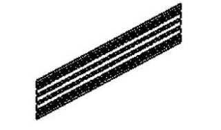 Taśma jajowa 6 Perf. Patio 2015 (25+50 cm)