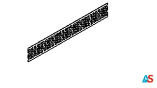 Taśma jajowa PVC 150x1,9mm 4 Perf. (15cm)