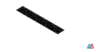 Panel z siatki drucianejl 2299x354x4mm ocynk.