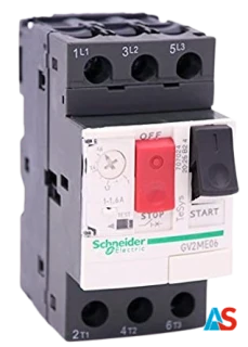 Wyłącznik silnikowy 3P 0,55kW 1-1,6A - GV2ME06