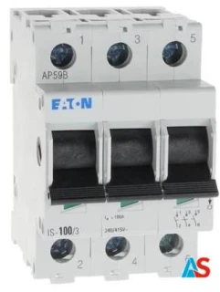 Rozłącznik modułowy 100A 3P IS-100/3 276284